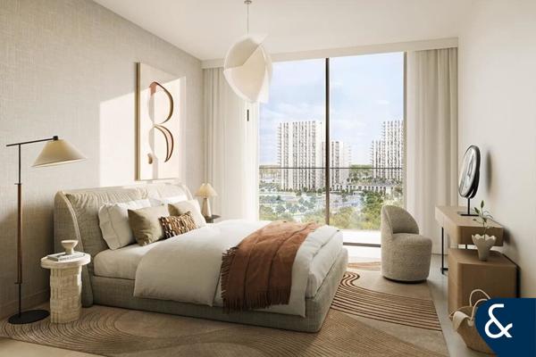 Pool facing | 2 bed | 1074 sqft | low floor